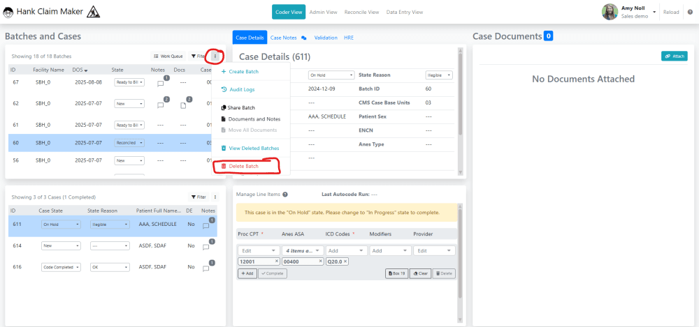 If you need the batch restored, you can contact ui-support@hank.ai