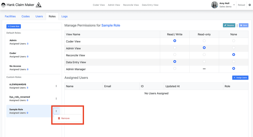 To Remove a role you must first remove all user assignments for the role – to do this open the role and change the assignmen…