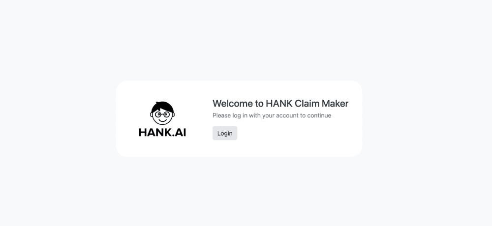 Navigate to https://cm.hank.ai/ in your browser.